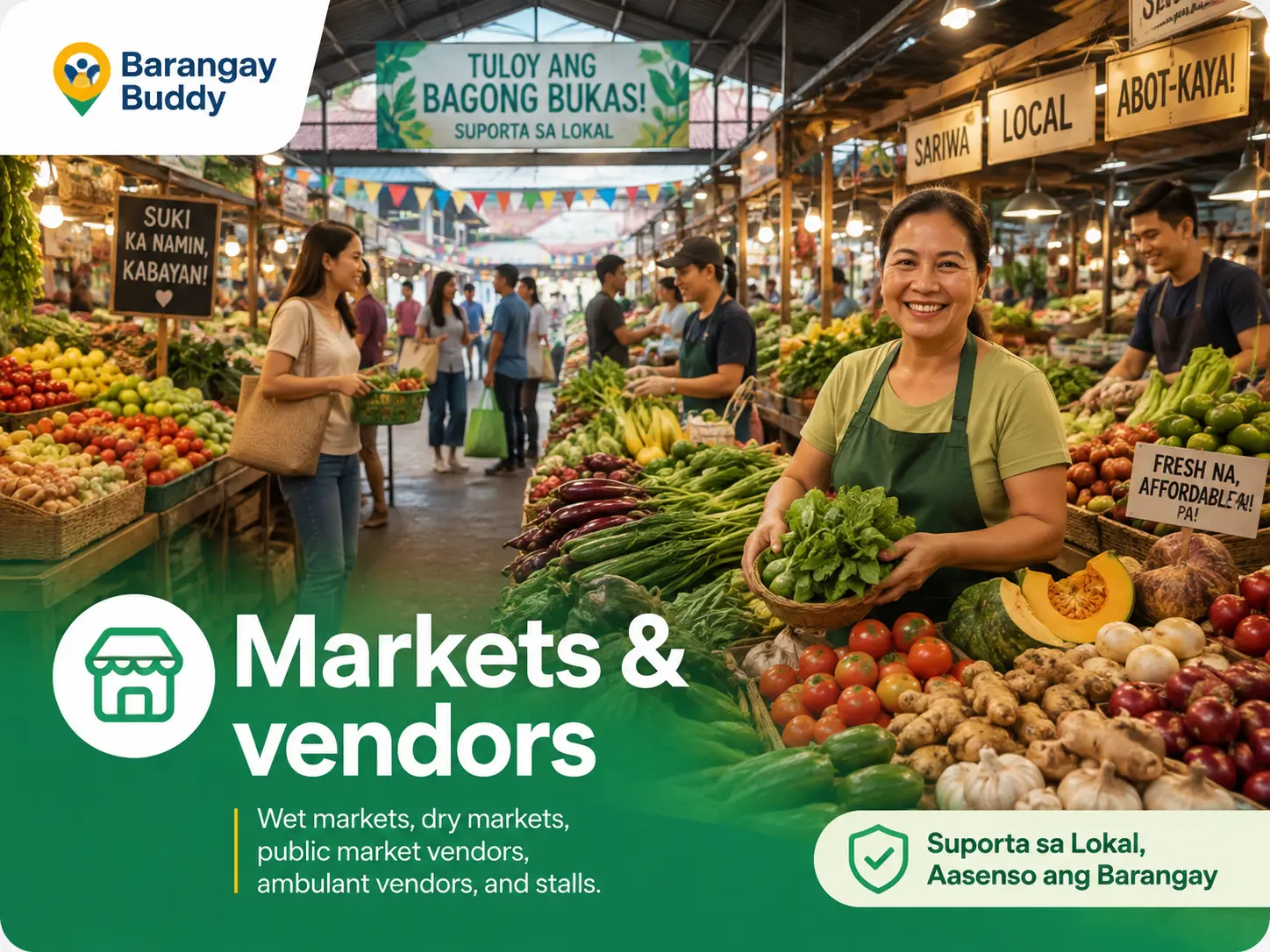 Markets & vendors